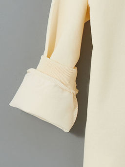 Bisiklet Yaka Bask?l? K?z ?ocuk Sweatshirt - Waikiki фото 3