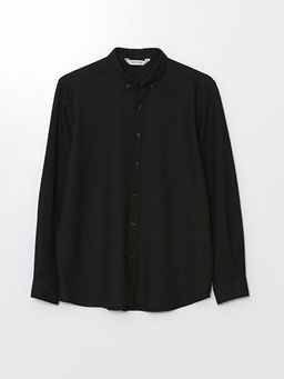 Slim Fit Uzun Kollu Erkek Dokulu G?mlek