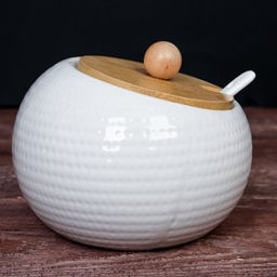 Набор для специй 2 предмета 550 мл с ложкой / CF110 /уп 24/ на подставке - Галеонтрейд фото 3