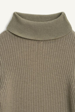 100% WOOL TURTLENECK JUMPER LIMITED EDITION - Zara фото 6