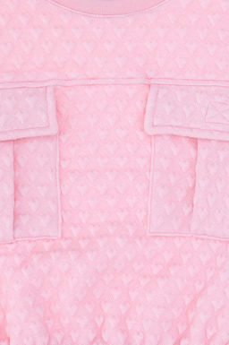 Розовый свитшот для девочки Неожиданная скидка в корзине - U.s. polo assn фото 4