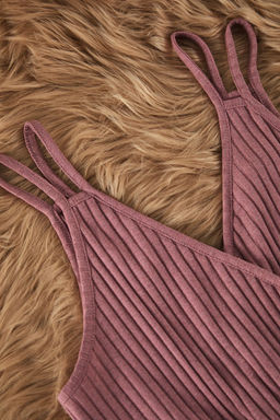 Trendyolmilla Antrasit Fitilli Ip Ask?l? Orme Pijama Tak?m? THMSS21PT0125 фото 29