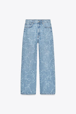 MID-RISE BAGGY TRF JEANS - Zara фото 7