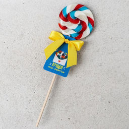 Леденец на палочке Лучшая на свете, вкус: мята, 15 г. - Simaland фото 2