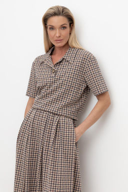 ЕВТ 3242/кунжут,гусиная лапка фуфайка жен