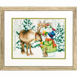 Набор для вышивания DIMENSIONS 70-08947 Северный олень 23 x 30 см