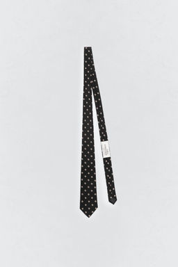 CORBATA SEDA LOGO SOSHIOTSUKI x ZARA / Negro  фото 4