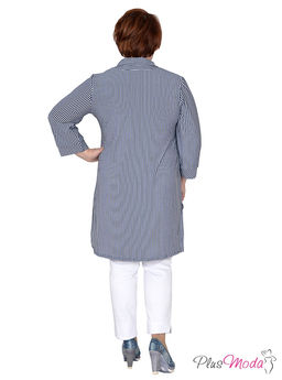 Рубашка Модель №411 размеры 44-80 - Plusmoda фото 2