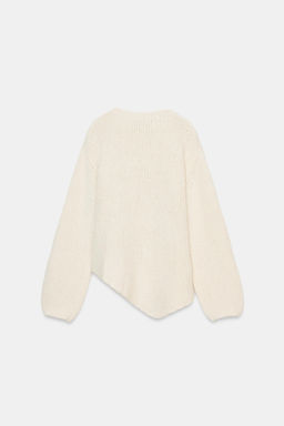 ASYMMETRIC HEM KNIT JUMPER - Zara фото 13
