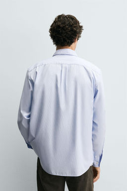 REGULAR FIT STRIPED SHIRT - Zara фото 3