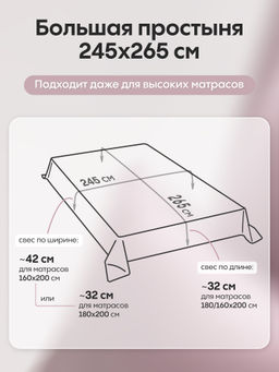 Комплект постельного белья Однотонный Сатин Элитный OCE008 Евро