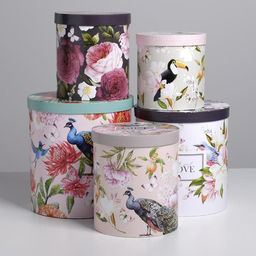 Набор подарочных коробок 5 в 1 Flowers, 13 1419.5 22 см