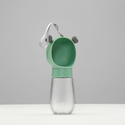 Поилка прогулочная 345 мл, зелёная - Пижон фото 2