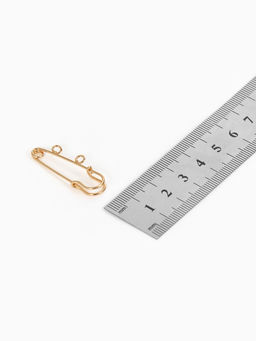 Цена за 2 шт. Булавка для подвесок PO-035, №01, 2 шт. 3.5?0.5 см, цвет золото