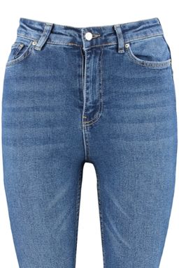 TRENDYOLMILLA Siyah More Sustainable Yuksek Bel Flare Jeans TWOSS23JE00063  фото 39