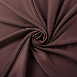 Штора портьерная «Этель», 135×250, шоколадная, блэкаут