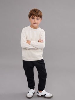 Beli Lastikli Erkek ?ocuk Kargo Jogger Pantolon