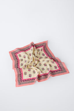 BANDANA ESTAMPADO FLORES / Crudo - Zara фото 3