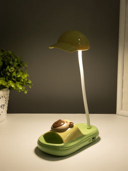 Ночник "Сланец с кепкой" 8хLED 3Вт 5V USB АКБ 3 режима 13,5х7х21 см