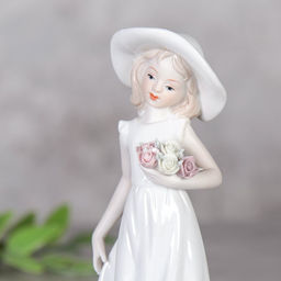 Статуэтка Девушка с цветами / HP3213 /уп 60/ - Галеонтрейд фото 5