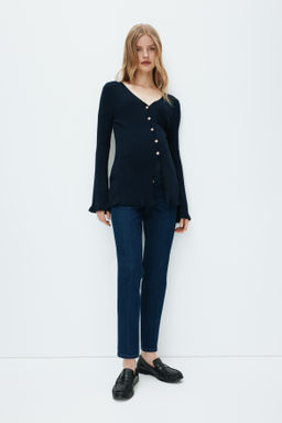 MAMA Slim Straight Ankle Jeans - H&m фото 3