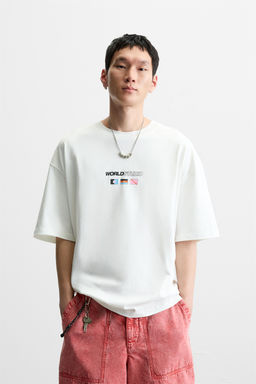 FLAG PRINT T-SHIRT - Zara фото 2