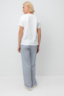 Е 20148/сахар,восточный орнамент пижама жен