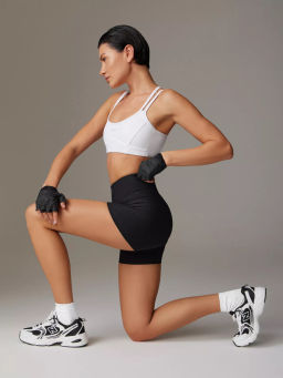 Шорты с высокой посадкой - NEVERLATE фото 5