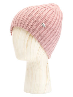 Шапка жен. анг+нейл+шерсть LB-A53045 dirty pink