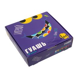 Краска гуашь Лео Играй набор в картонной упаковке LPG-0116 16 цв. х 20 мл