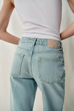 BERMUDA Z1975 DENIM TIRO MEDIO / Azul claro - Zara фото 5