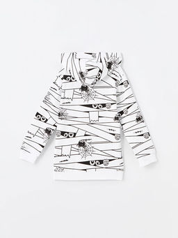 Bask?l? Erkek ?ocuk Hoodie - Waikiki фото 3