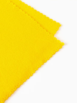 Плед флисовый «Экономь и Я», жёлтый, 150×180 см, плотность 160 г/м²