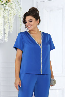 Платье Ninele 7431-Р темно-синий - Mira fashion фото 2273