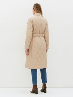 Conso/SL 220117 - light beige Утепленное Пальто  фото 12