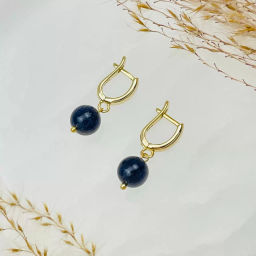 Серьги из Иолита - Радуга самоцветов фото 4