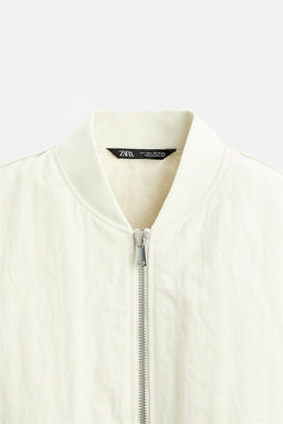 QUILTED BOMBER JACKET - Zara фото 8