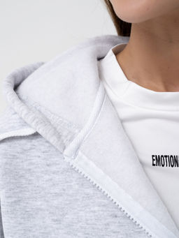 Толстовка жен.арт.1146-1,серый меланж - Binita фото 6