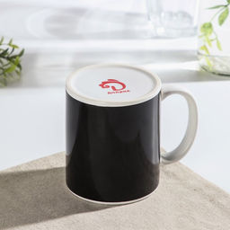 Кружка-хамелеон керамическая Доляна Джойстик, 350 мл, цвет чёрный  фото 4