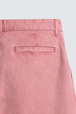 PANTAL?N RELAXED FIT PLIEGUES LIMITED EDITION / Rosa palo - Zara фото 10