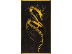 6с103.412ж1 Аспид(черное золото) Полотенце махровое 50х90см