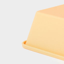 Форма для выпечки Доляна «Хлеб», силикон, 22×11×5.5 см, внутр.размер 20.7×10 см, персиковая