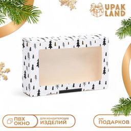 Цена за 20 шт. Коробка новогодняя складная «Волшебный год», 20×12×4 см