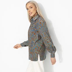 Рубашка шёлковая, Лабиринт обещаний (модная) - Charutti фото 4