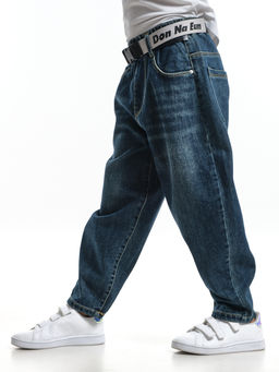 Детские джинсы 33-23505 синий - Mini maxi фото 6
