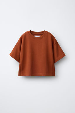 CAMISETA LISA HEAVY JERSEY / Terracota