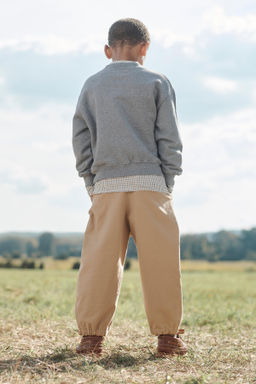 PLAIN SWEATSHIRT WITH EMBROIDERED FOX LIMITED EDITION - Zara фото 3