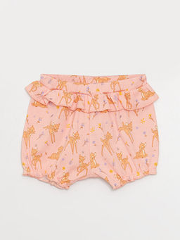 Bisiklet Yaka Bambi Bask?l? K?z Bebek 3l? Tak?m - Waikiki фото 3