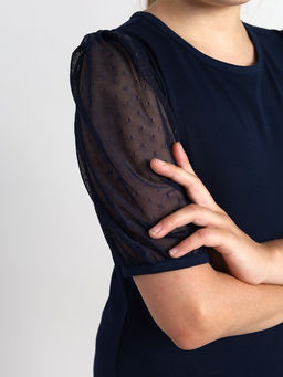 CRB wear / CWJG 63909-41 Джемпер для девочки,темно-синий/Ex.Cherubino  фото 4