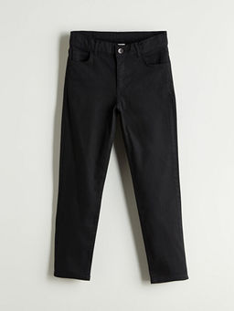 Slim Fit Erkek ?ocuk Okul Pantolonu